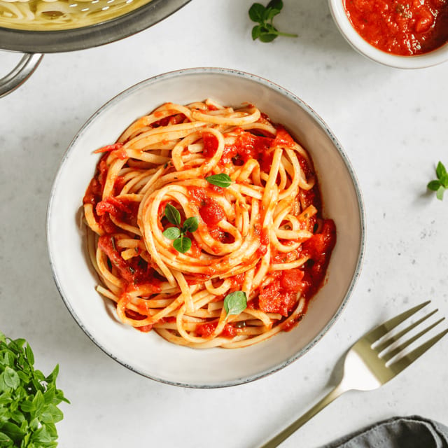 Spaghetti Pomodoro Pasta.