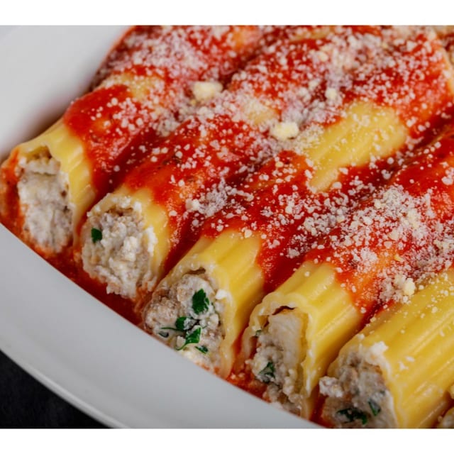 Manicotti Pasta.