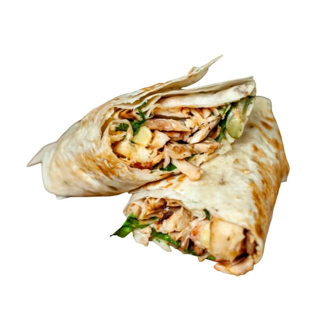 Chicken Cutlet Wrap.